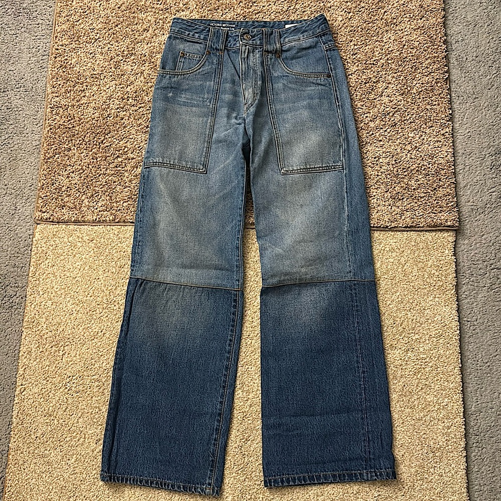 Victoria Beckham - 2 tone denim